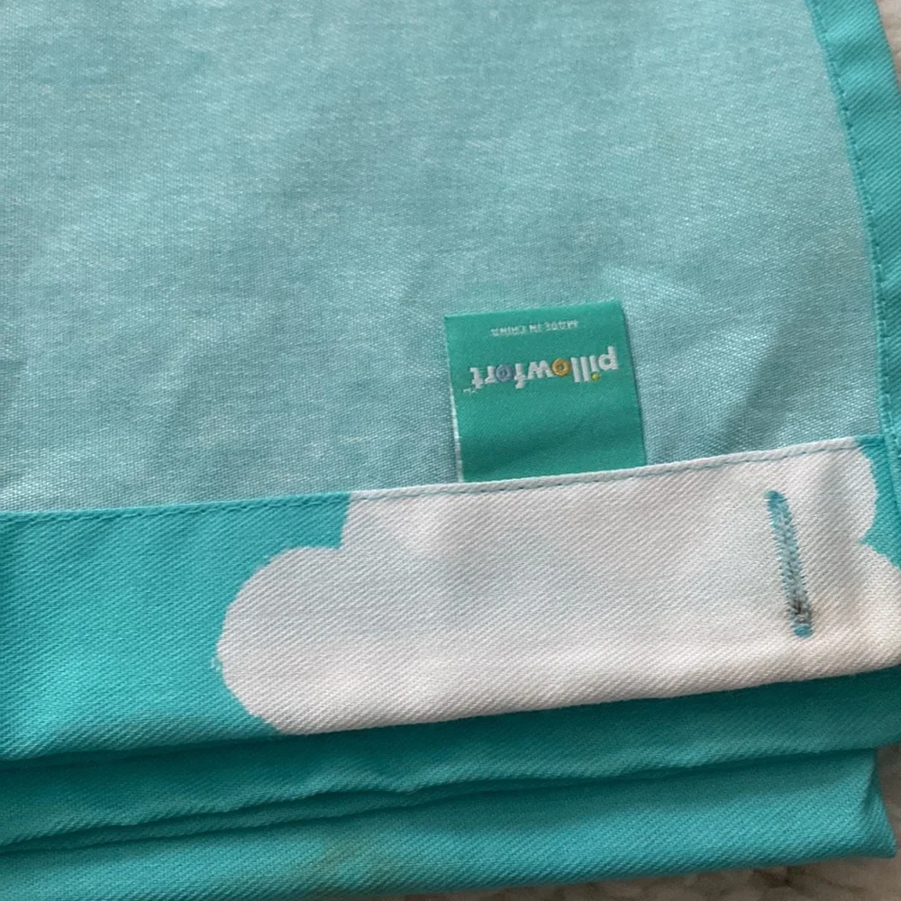 Clouds shower curtain